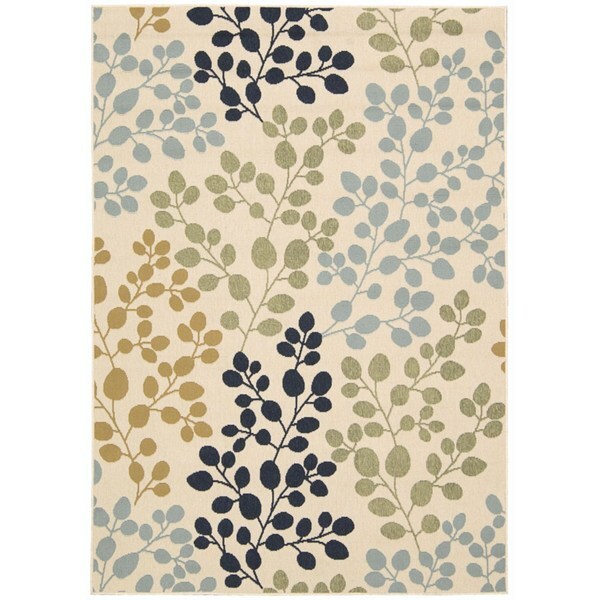 Rug Squared Jupiter Indoor/Outdoor Ivory Rug (9'3 x 12'9) - 9'3 x 12'9