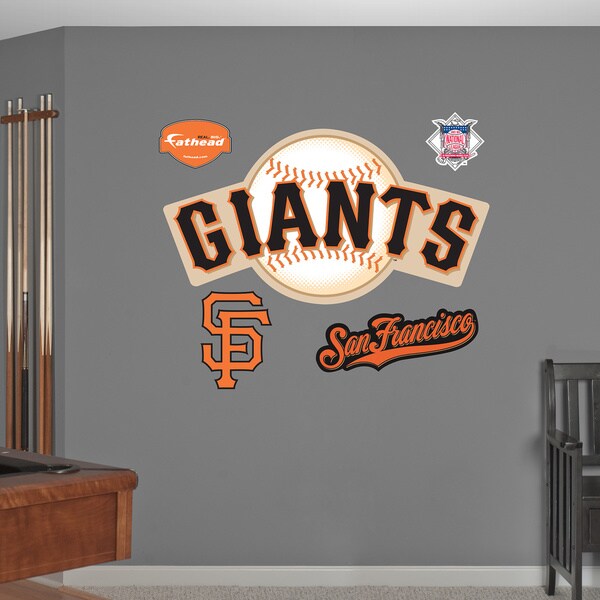 Fathead San Francisco Giants Logo Wall Decals   16754786  