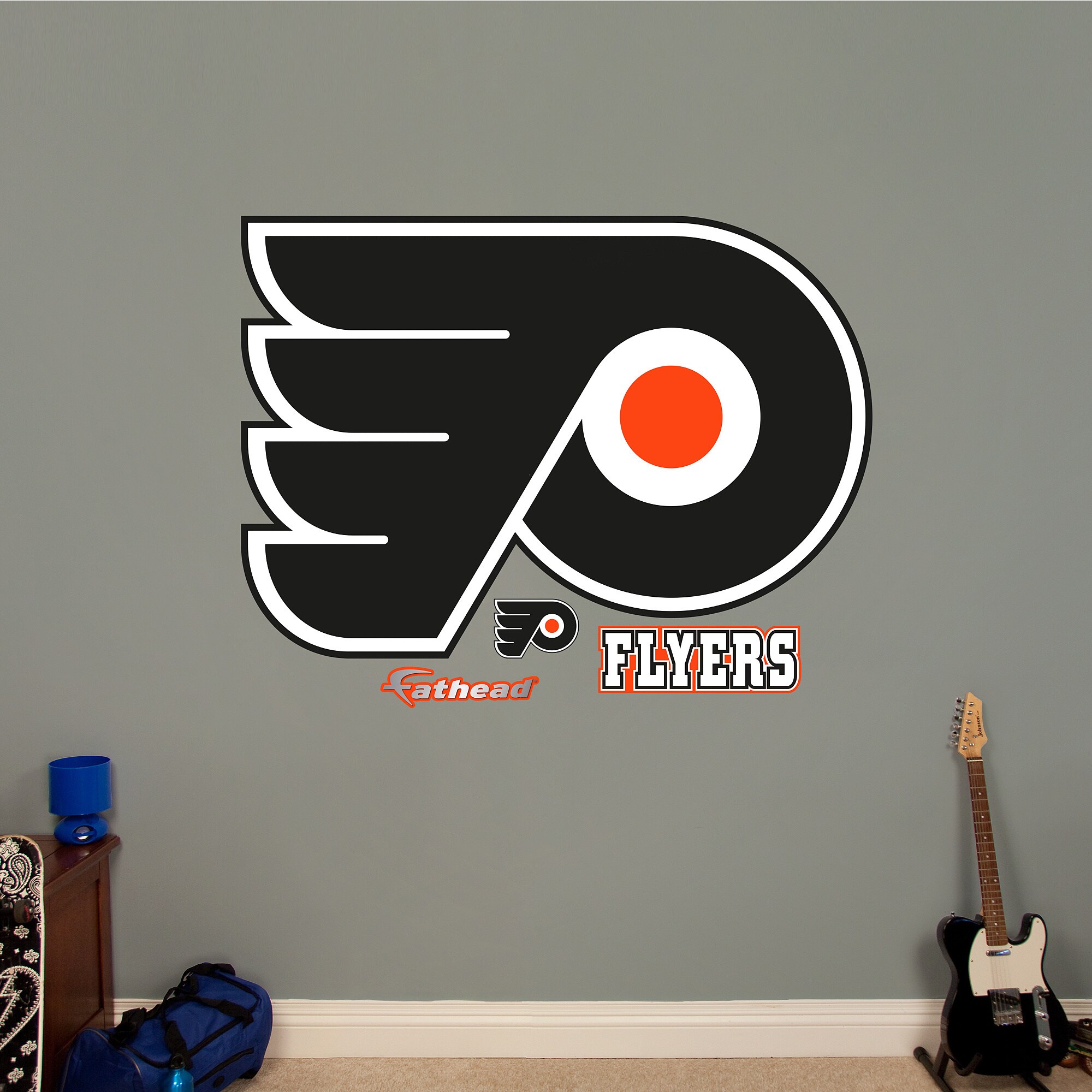 Fathead Philadelphia Flyers Logo Wall Decals Overstock 9569483