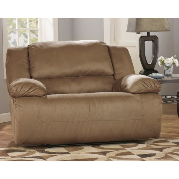 Hogan Contemporary Zero Wall Wide Seat Recliner Mocha