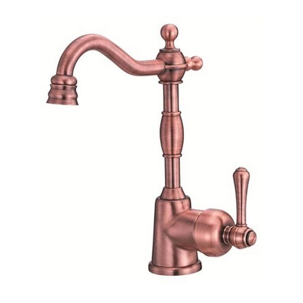 Gerber Single-handle Bar Opulence Side Mount Handle Antique Copper Faucet