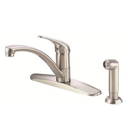 Danze Single-handle Kit Melrose Lever Handle with Spray Stainless Steel Faucet