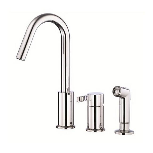 Danze Single-handle Kit Amalfi Hi-rise Spout with Spray Polished Chrome Faucet