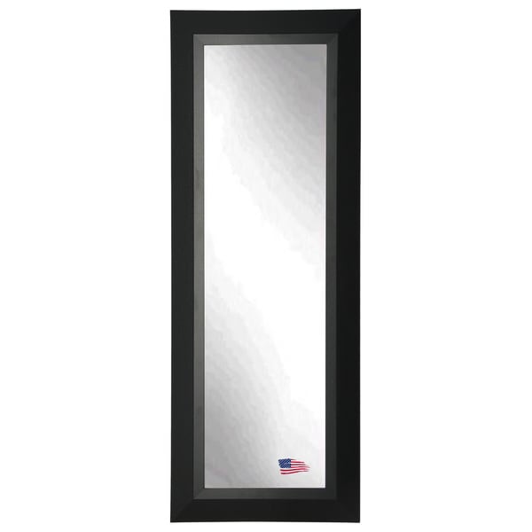 American Made Attractive Matte Black Full Body Mirror