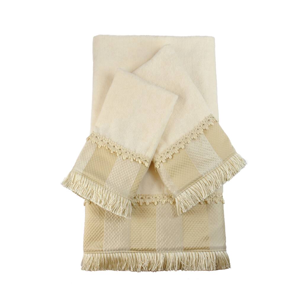 Austin Horn Classics Catherine Embellished 3-piece Towel Set