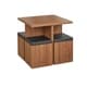 preview thumbnail 12 of 15, Simple Living Baxter 5-piece Table with Storage Ottoman Dining Set