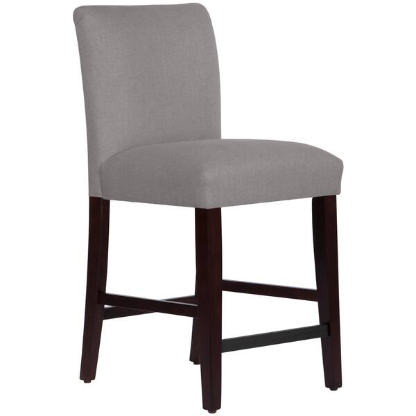 Skyline Furniture Counter Stool in Linen Grey Overstock 9570515
