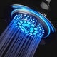 preview thumbnail 2 of 2, DreamSpa Chrome Color-changing LED Shower Head