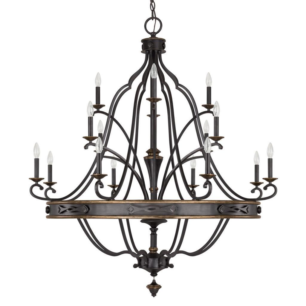 Wyatt 16-light Painted Surry Chandelier Light - Chandeliers For Bedrooms by Overstock.com