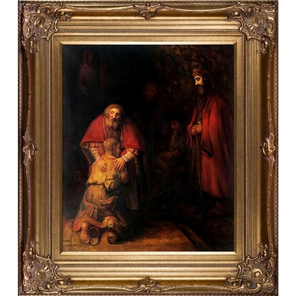 Shop Rembrandt Return of the Prodigal Son Hand Painted ...