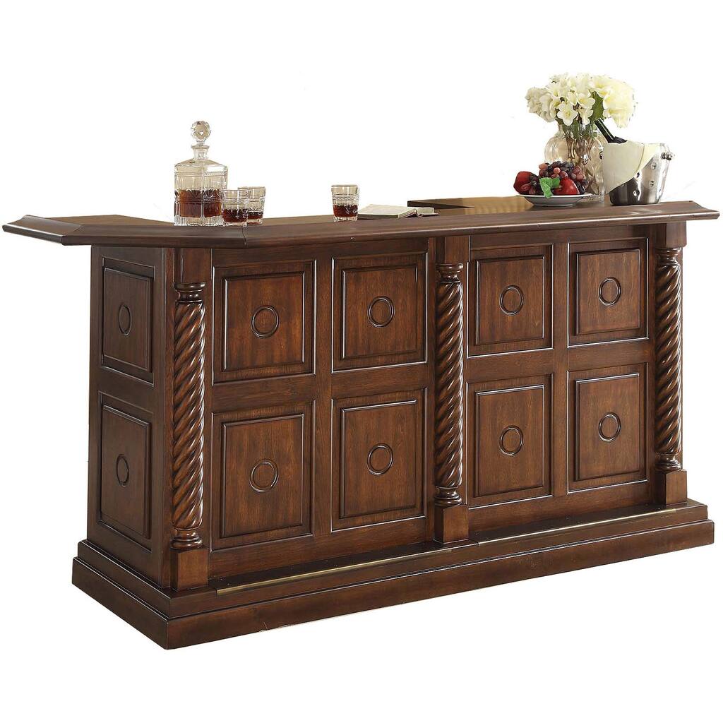 Whitaker Furniture Ashton Oak Wine Bar