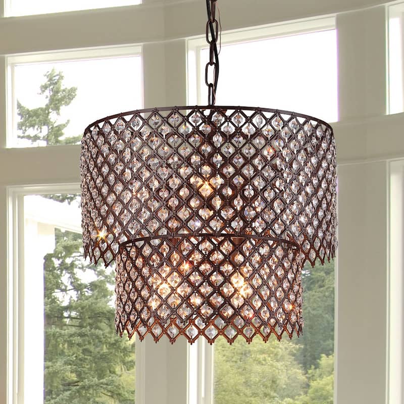 Bernadette Antique Bronze Chandelier