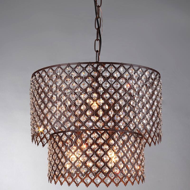 Bernadette Antique Bronze Chandelier - Antique-Bronze