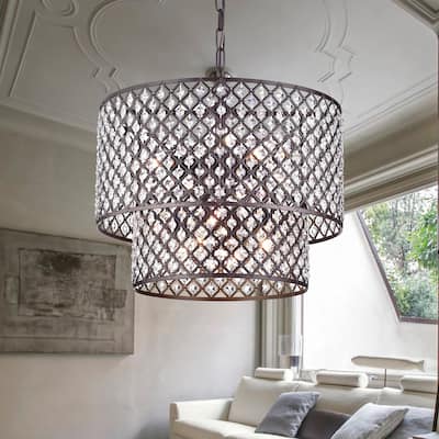 Bernadette Antique Bronze Chandelier