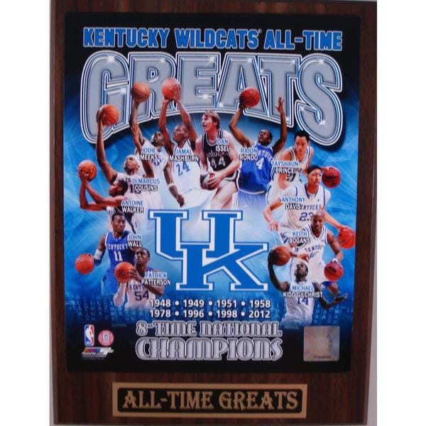 Kentucky Wildcats All Time Greats Plaque