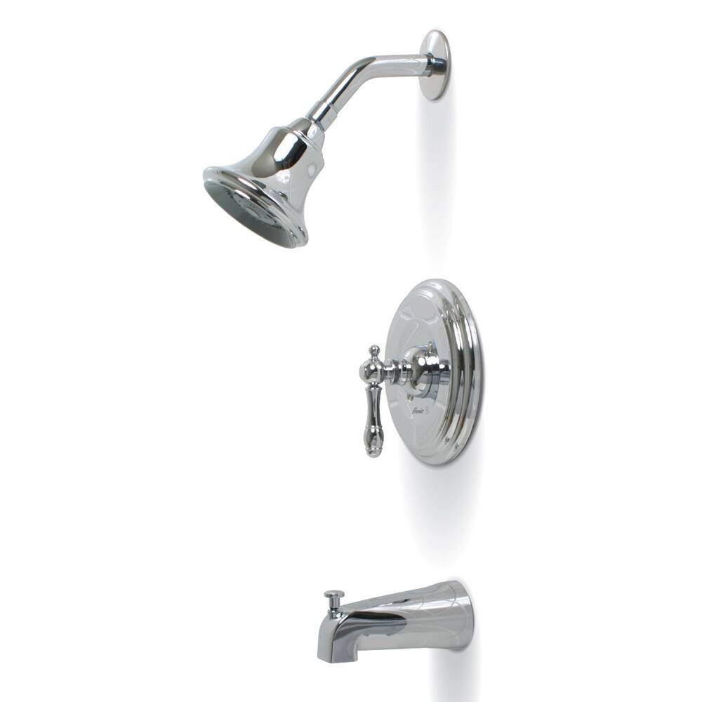 Premier Charlestown Chrome Single Handle Tub/ Shower Faucet