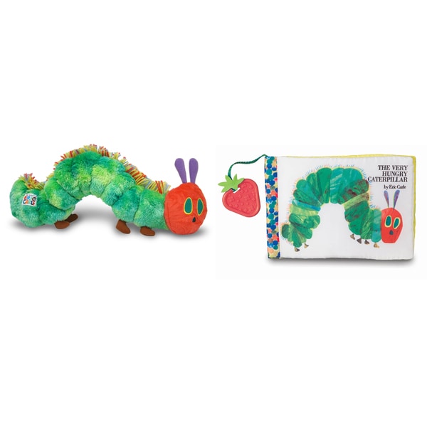 very hungry caterpillar board book and plush