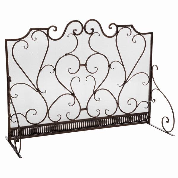 Shop Christopher Knight Home Claridge Iron Fireplace Screen On