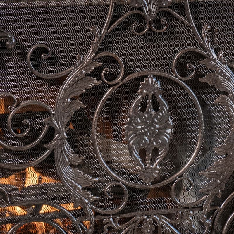 Waterbury Fireplace Screen by Christopher Knight Home - N/A