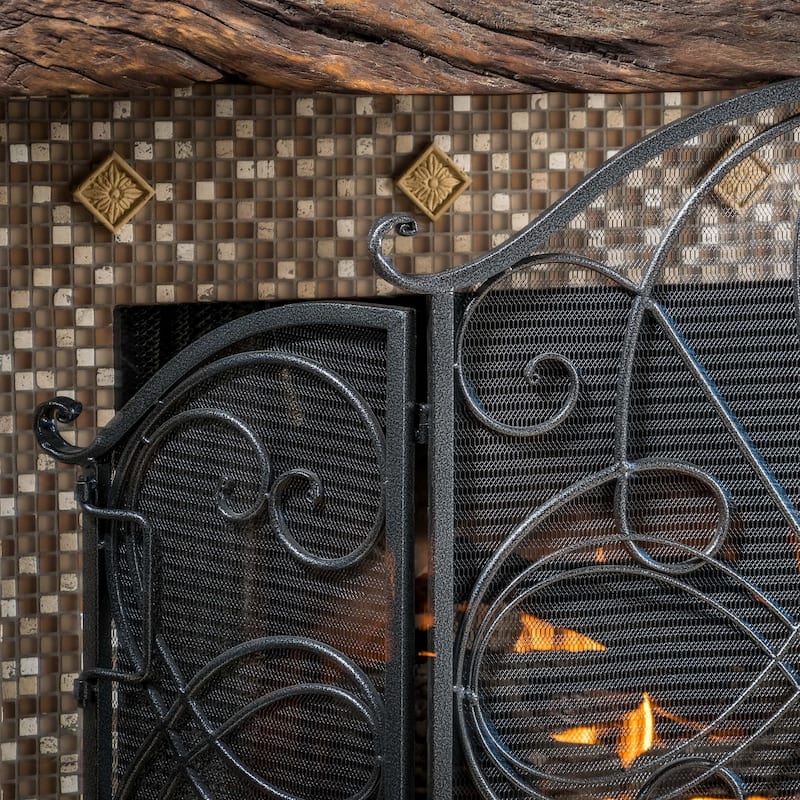 Christopher Knight Home Kingsport Fireplace Screen - N/A
