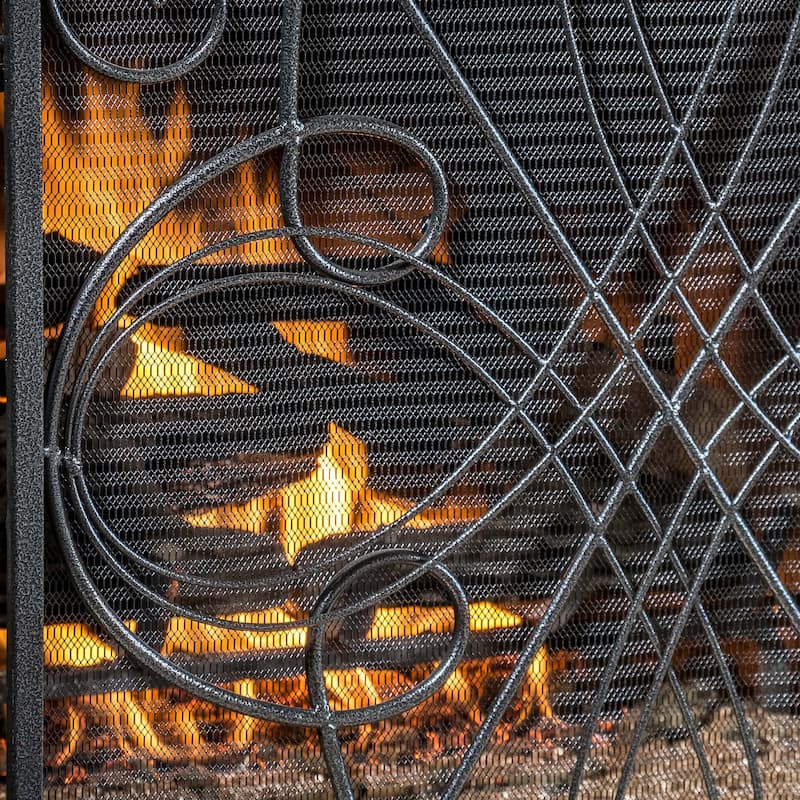 Christopher Knight Home Kingsport Fireplace Screen - N/A