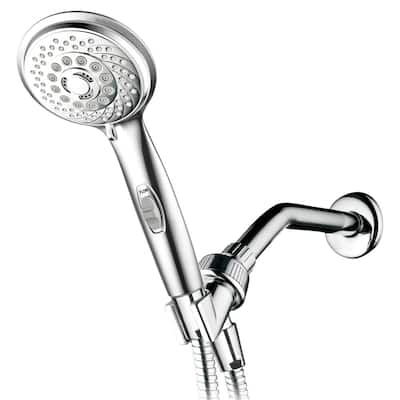 HotelSpa Chrome 7 Setting Hand Shower with Pause Switch - 4 inches