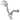 HotelSpa Chrome 7 Setting Hand Shower with Pause Switch - 4 inches