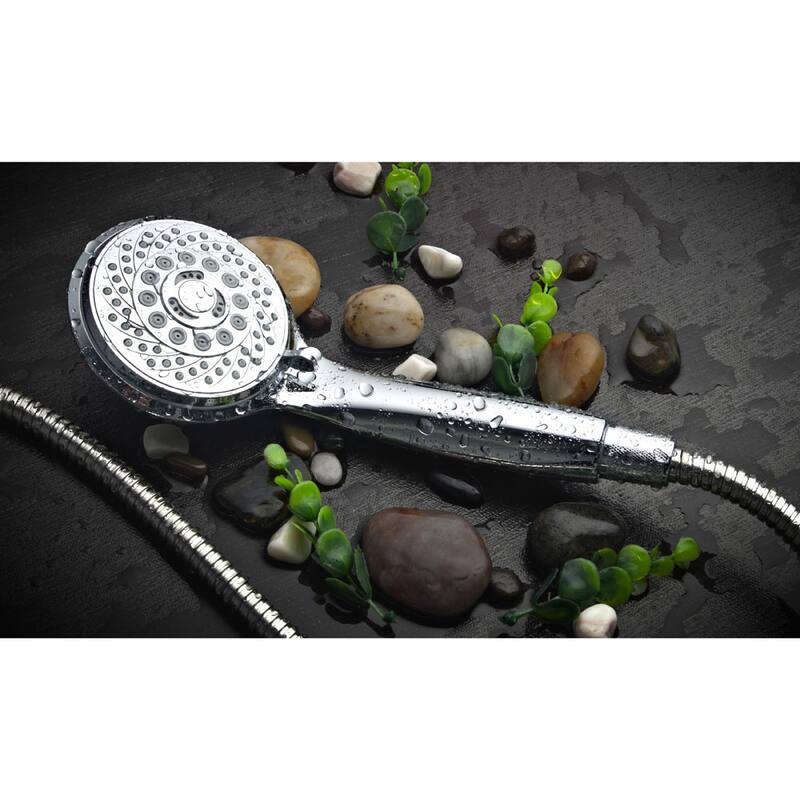 HotelSpa 30-setting Ultra-Luxury 3-way Shower Head Combo