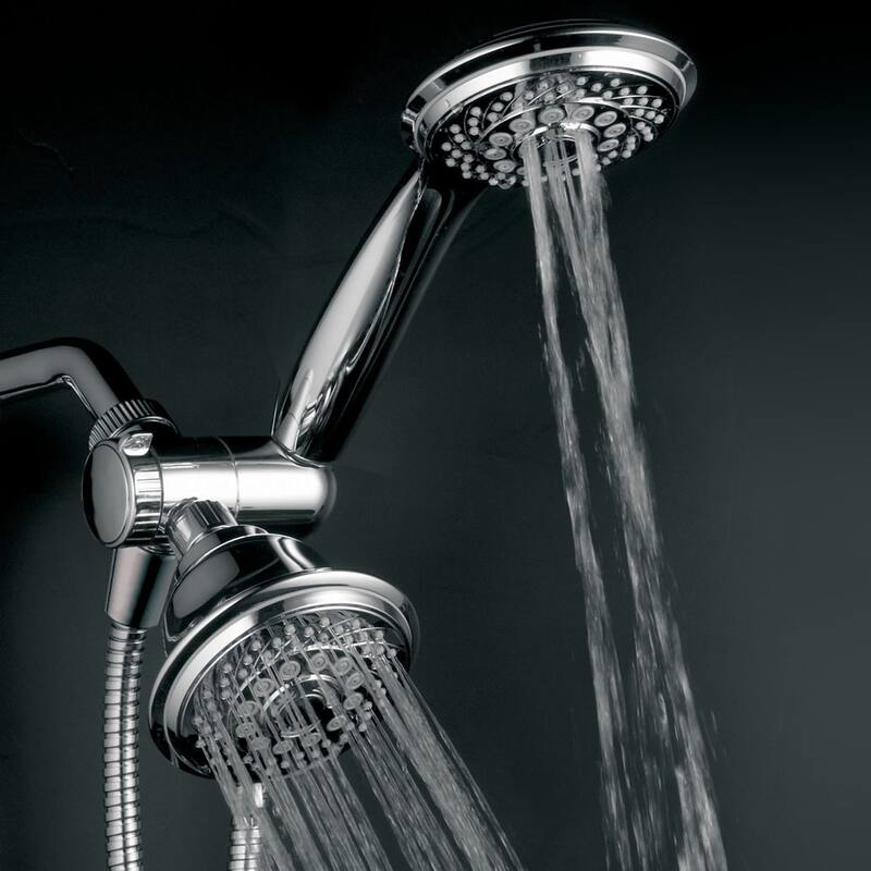 HotelSpa 30-setting Ultra-Luxury 3-way Shower Head Combo
