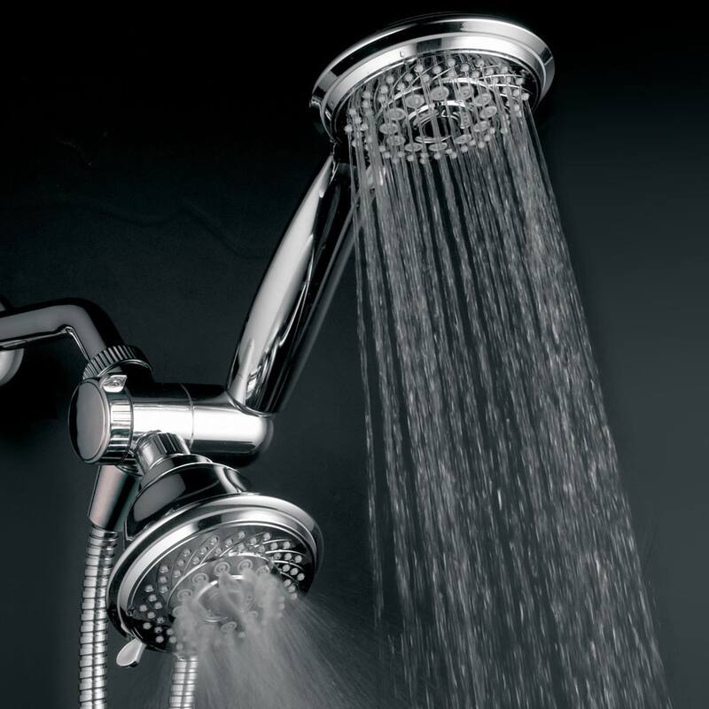HotelSpa 30-setting Ultra-Luxury 3-way Shower Head Combo