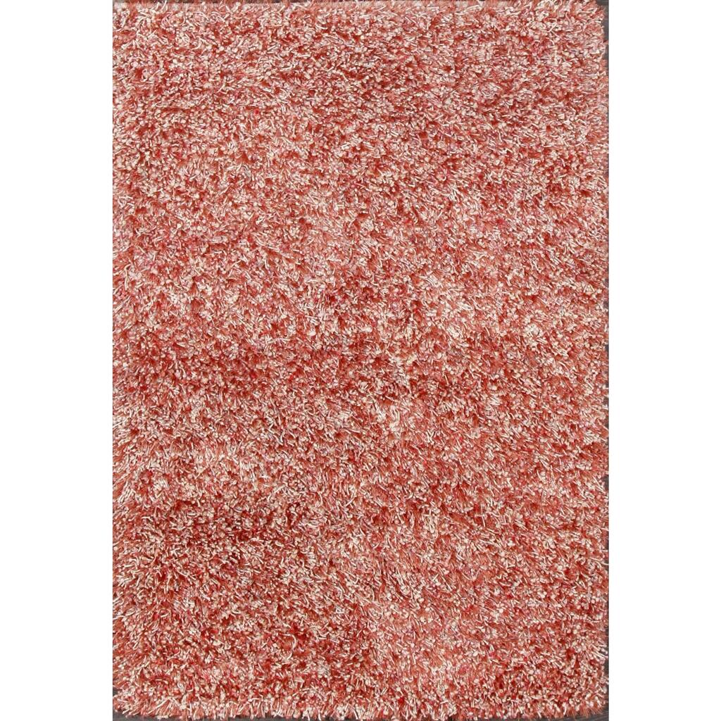 Beautiful Rust Shag Solid Area Rug