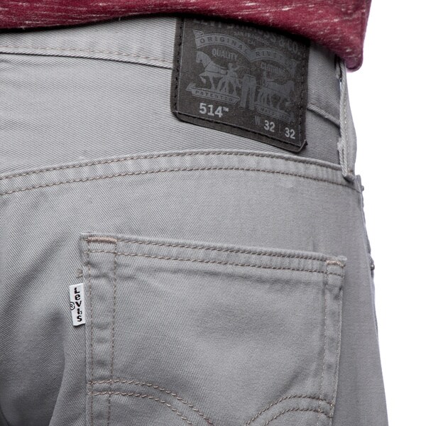 levi 514 grey jeans