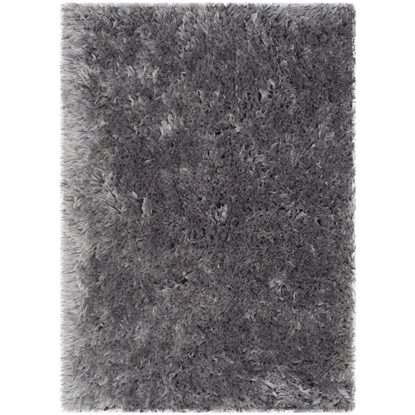Safavieh Handmade Arctic Shag Grey Polyester Rug (2' x 3')