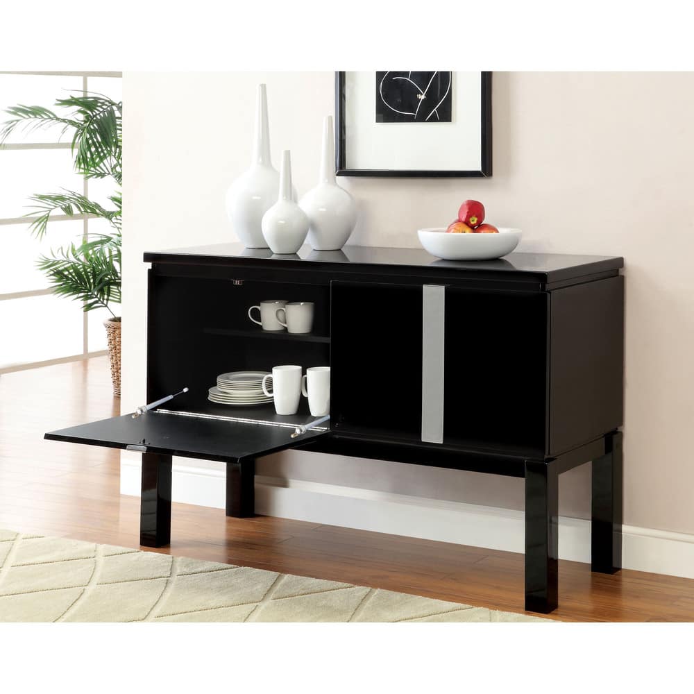 Furniture of America Reliza Glossy Dining Server