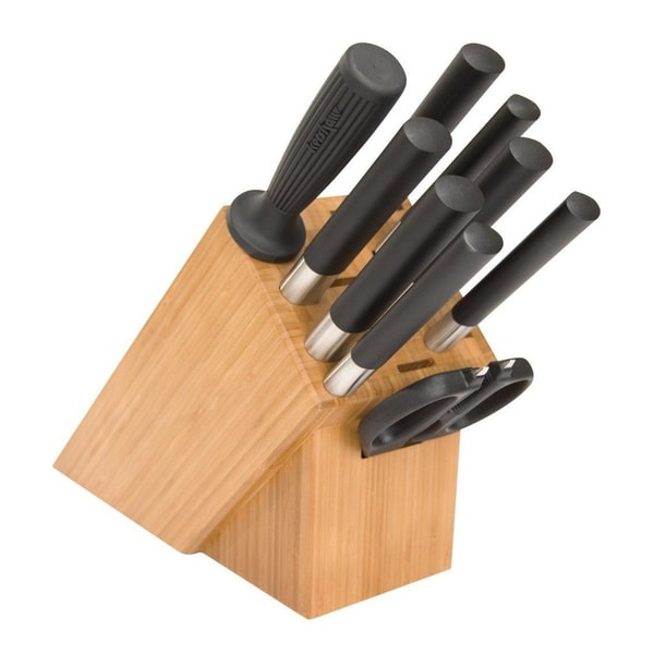 Black 7 Piece Block Knife Set   16765718   Shopping