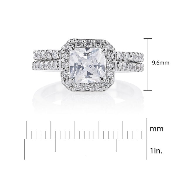 BEAUTIFUL 1CT ROUND WHITE CZ ENGAGEMENT .925 Sterling Silver Ring Sizes 4-11
