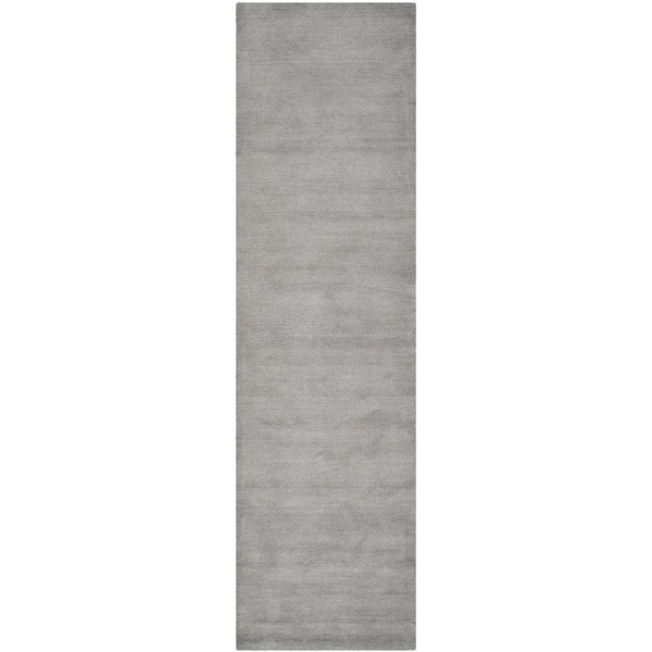 Safavieh Handmade Himalaya Grey Wool Rug (23 x 18)