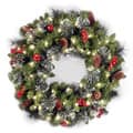 Christmas Wreaths that Match 27" Velvet Poinsettia Leaf Cone Tree