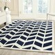 Safavieh Handmade Chatham Cleta Modern Wool Rug - Thumbnail 0