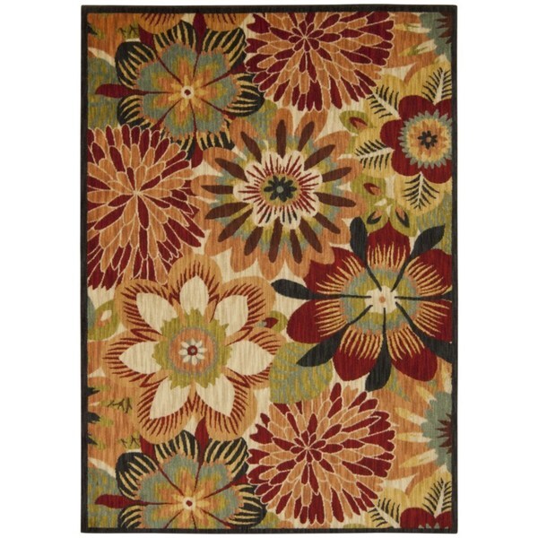 Shop Rug Squared Lafayette Multicolor Floral Area Rug 9'3 x 12'9