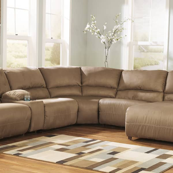 Signature Design By Ashley Hogan Mocha Sectional