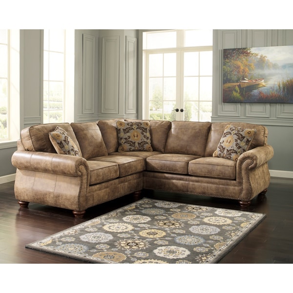 Signature Design by Ashley Larkinhurst 2 Piece Earth Loveseat and Sofa