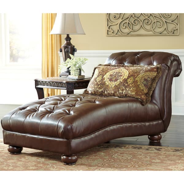 Signature Designs by Ashley Beamerton Heights Chestnut Leather