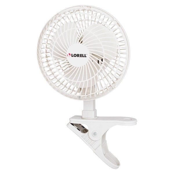 Lorell Wall Mount Fan Metal White