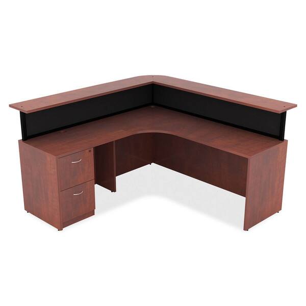Shop Lorell Desktop Panel System Corner Transaction Top 42 Inch