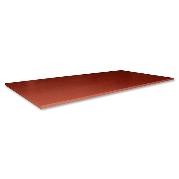 Lorell Essentials Rectangular Conference Table Top Fabric Cherry