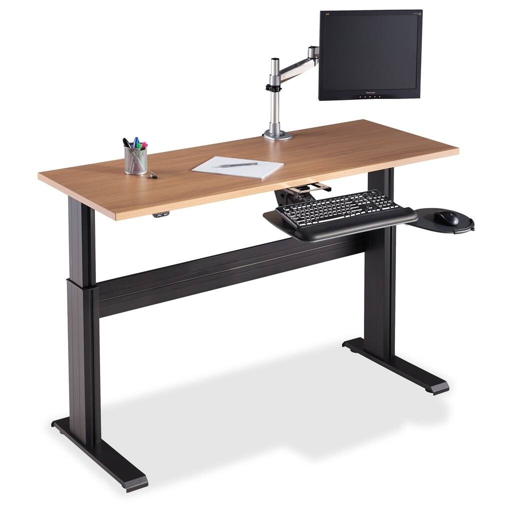 Lorell 48-inch Latte Height-adjustable Workstation Tabletop