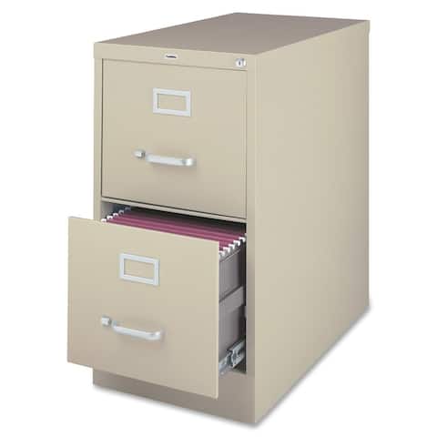 Lorell 2-drawer Heavy-duty Putty Vertical File