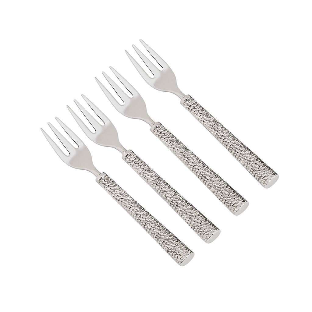 Impulse! Ravello Rope Design Forks (Set of 4) - Stainless Steel