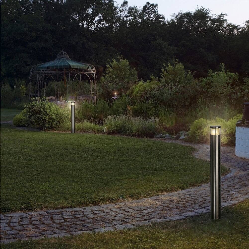 SLV Lighting Vap Slim 60 Bollard Fixture - Silver